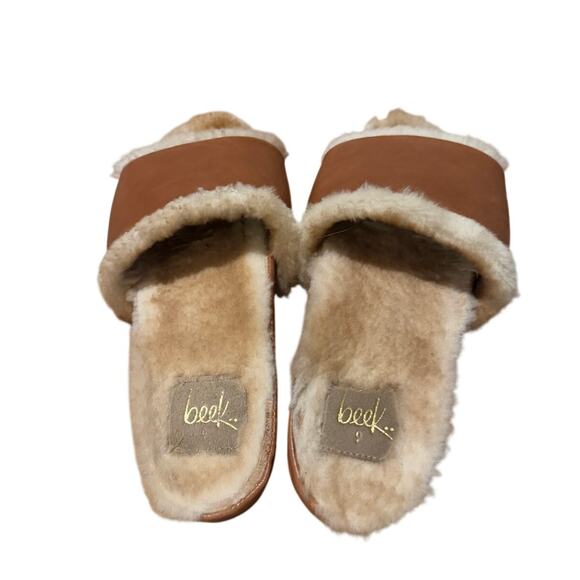 Beek Gallito Más Shearling Slide Sandals Women’s Size 9 - Picture 3 of 10